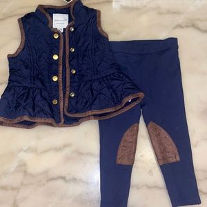 Janie + Jack vest set